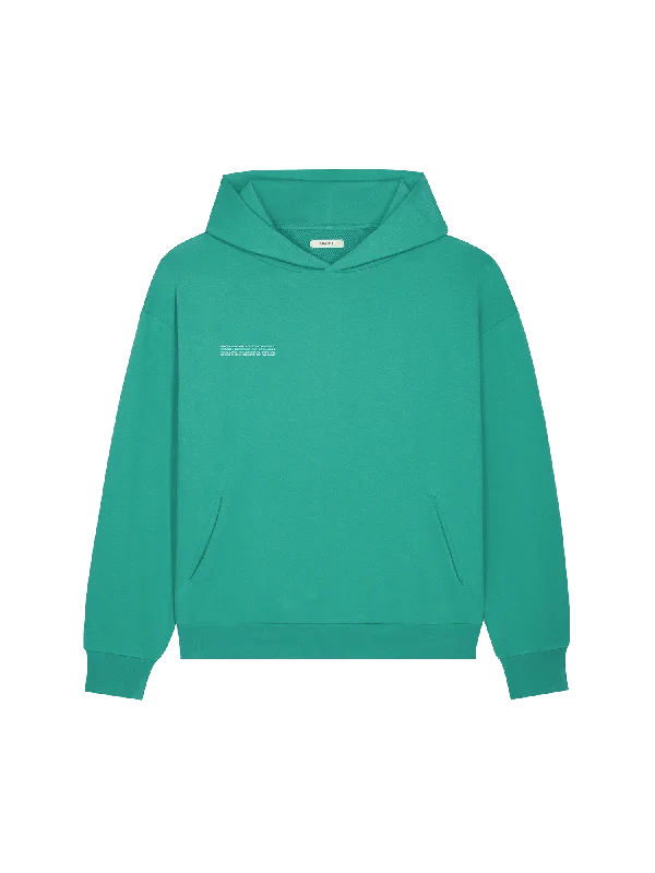 Womens Archive 365 Midweight Hoodie—mangrove turquoise