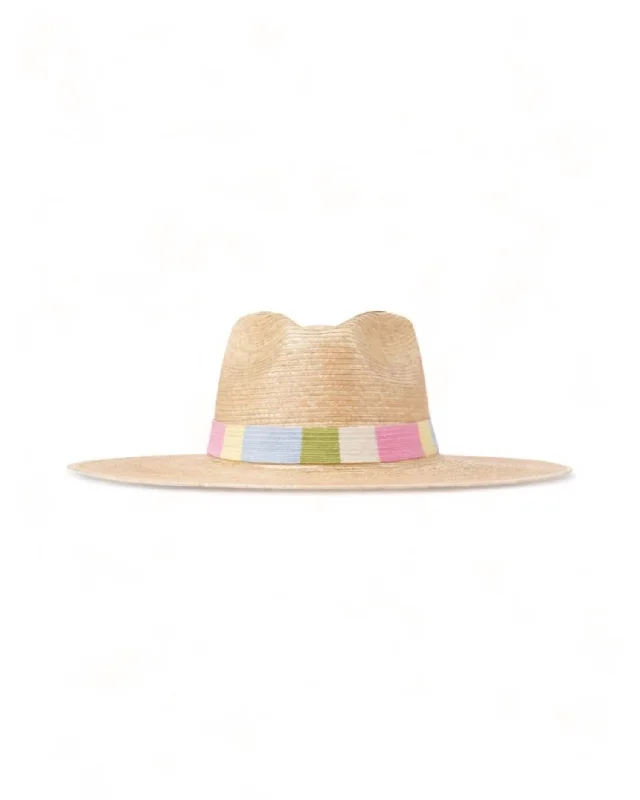 Berta Palm Hat In Multi