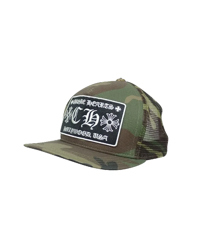 Chrome Hearts Camouflage Trucker Cap Head Circumference About 55.5Cm