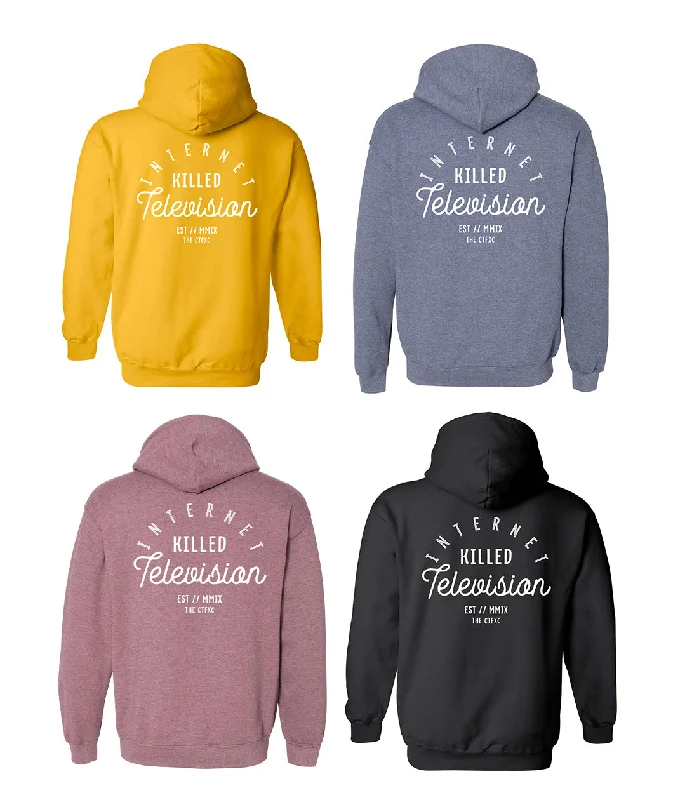 Internet Killed Television Hoodie