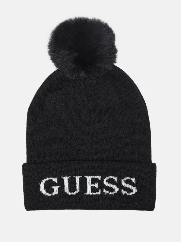 Logo Pom Pom Beanie