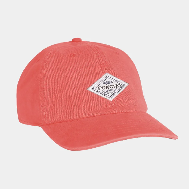 Salmon Diamond Patch Hat