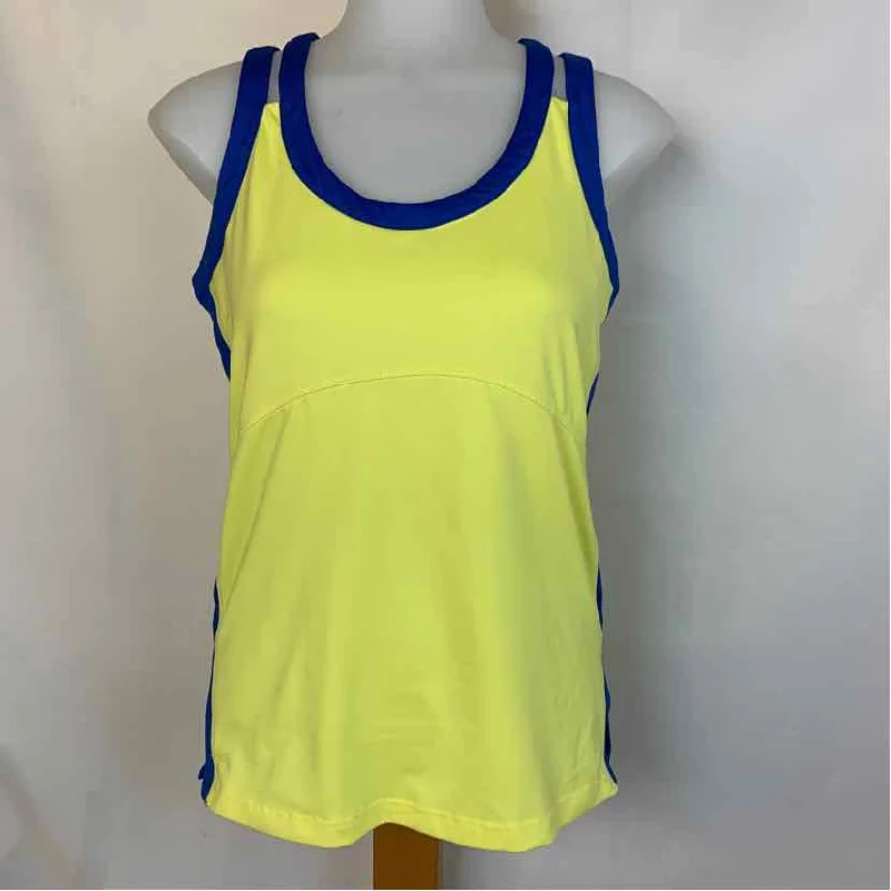 Bolle Women's Size M Yellow Solid Tank