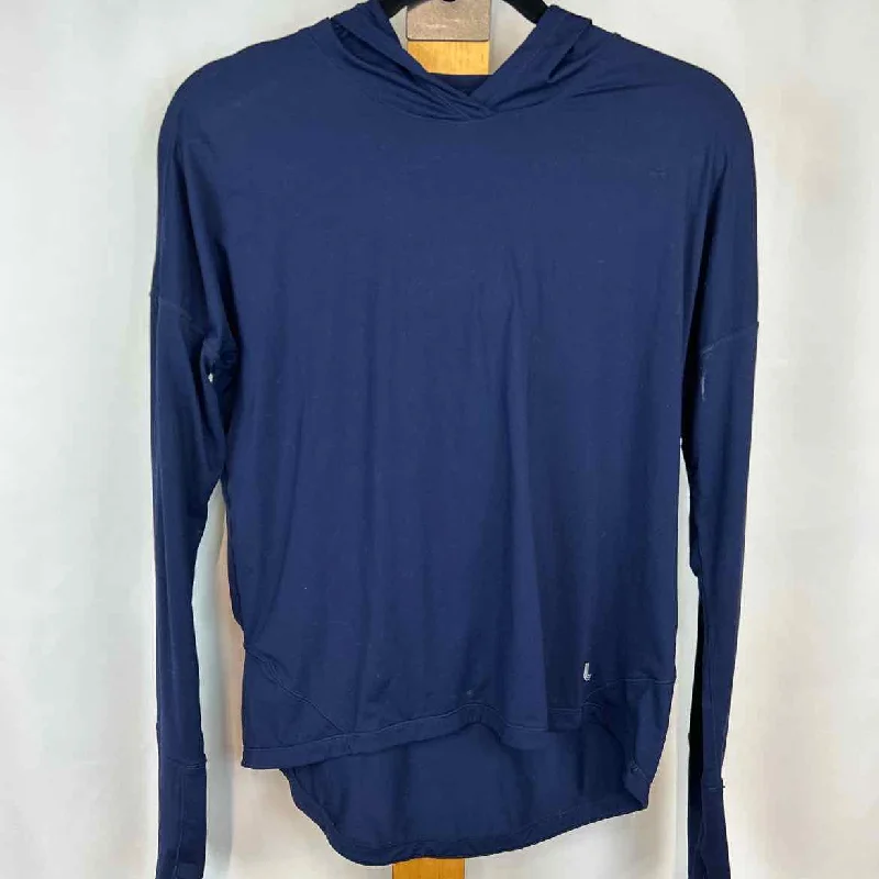 Lole Women's Size S Navy Solid Long Sleeve Shirt