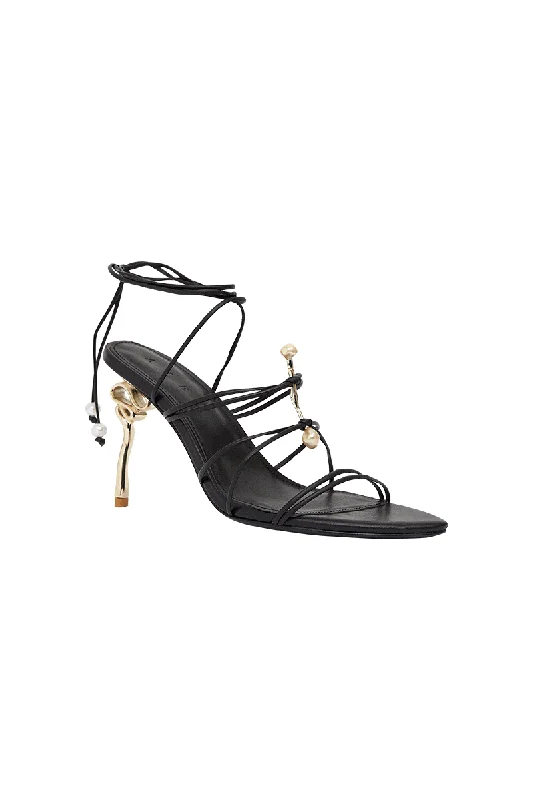 Perenna Pearl Bar Strappy Heel