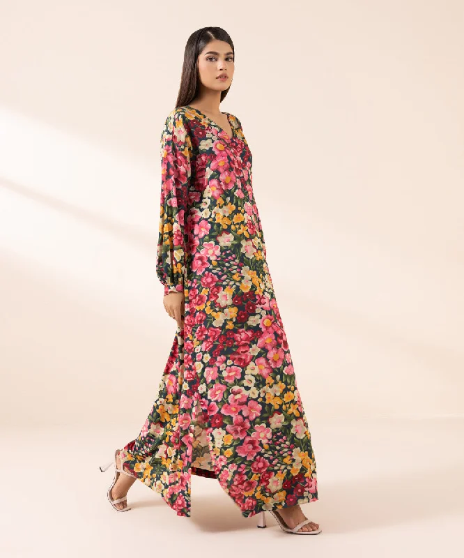 Printed Arabic Lawn Dress