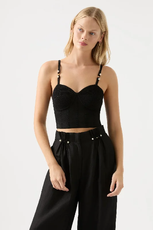 Phaedra Ottoman Knit Bustier