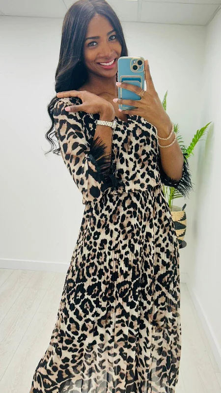 ANIMAL PRINT DRESS