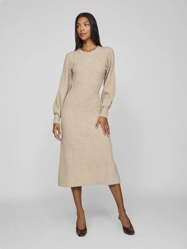 VIJACIA KNIT DRESS SAND