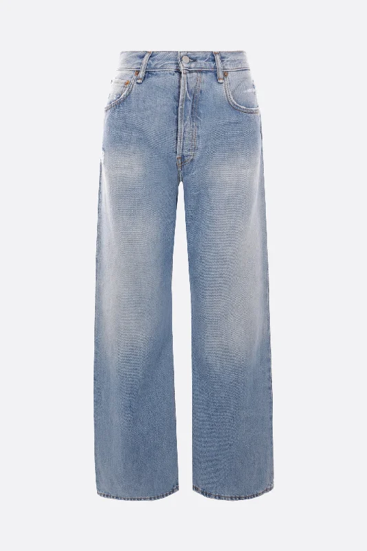 loose-fit denim jeans