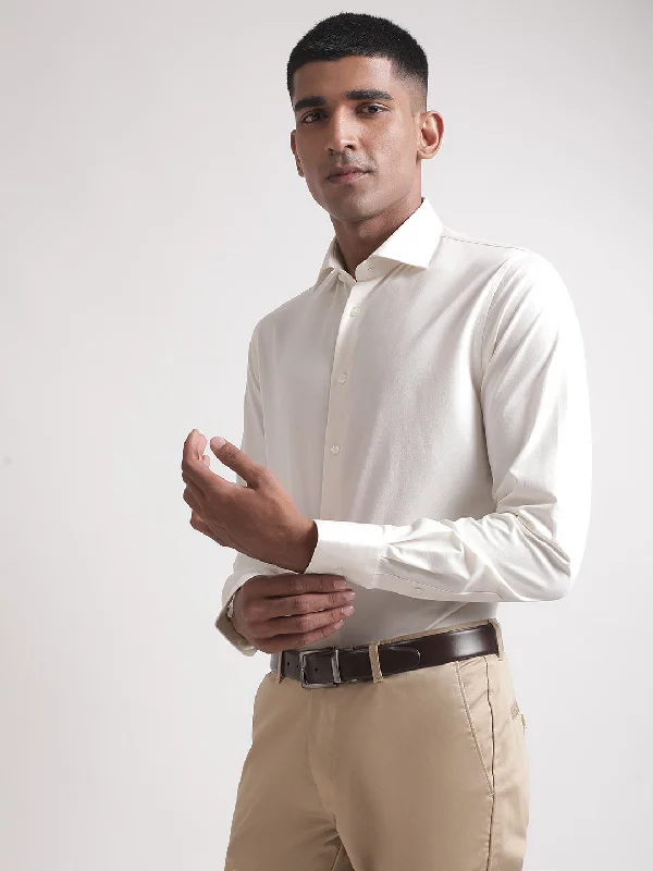 Matinique White Regular Fit Shirt