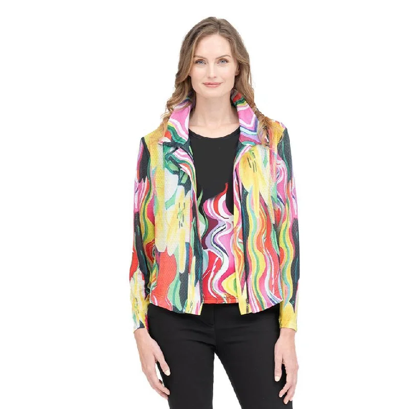 Damee Vibrant Jacket & Shell in a Bold Citrus Print - 31426 - Size M Only!