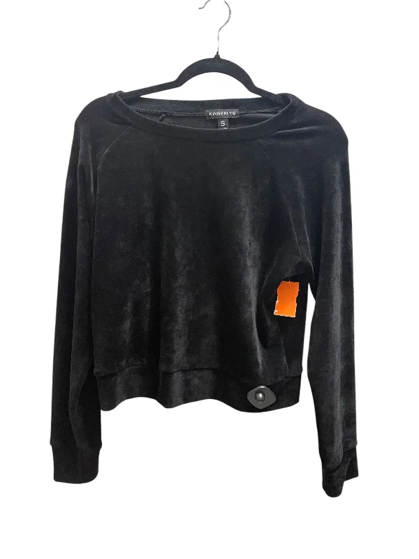 Top Long Sleeve By Clothes Mentor In Black, Size: S