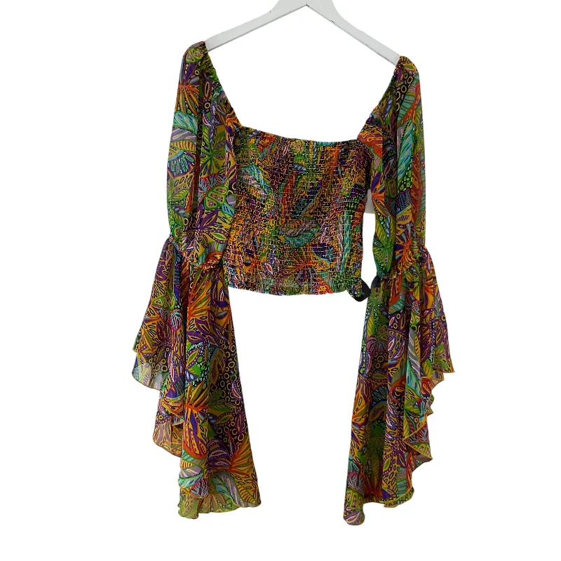 Top Long Sleeve By Live 4 Truth In Multi-colored, Size: L