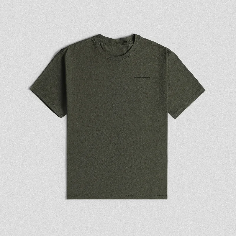 Core Logo Shirt - Green/Black