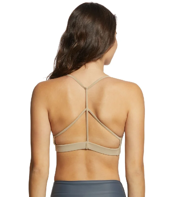 Onzie Pyramid Yoga Sports Bra Sand