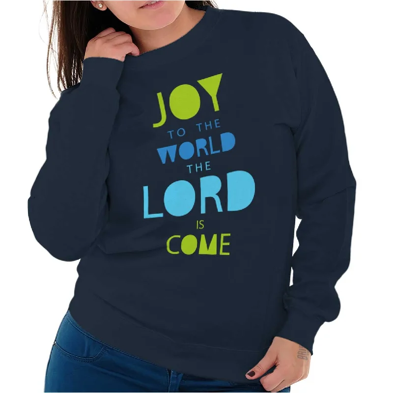 Joy To The World Crewneck Sweatshirt