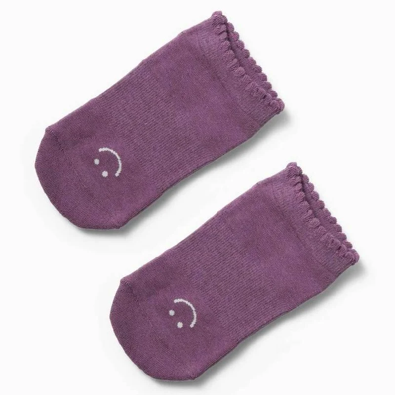 Happy Grip Socks - Violet