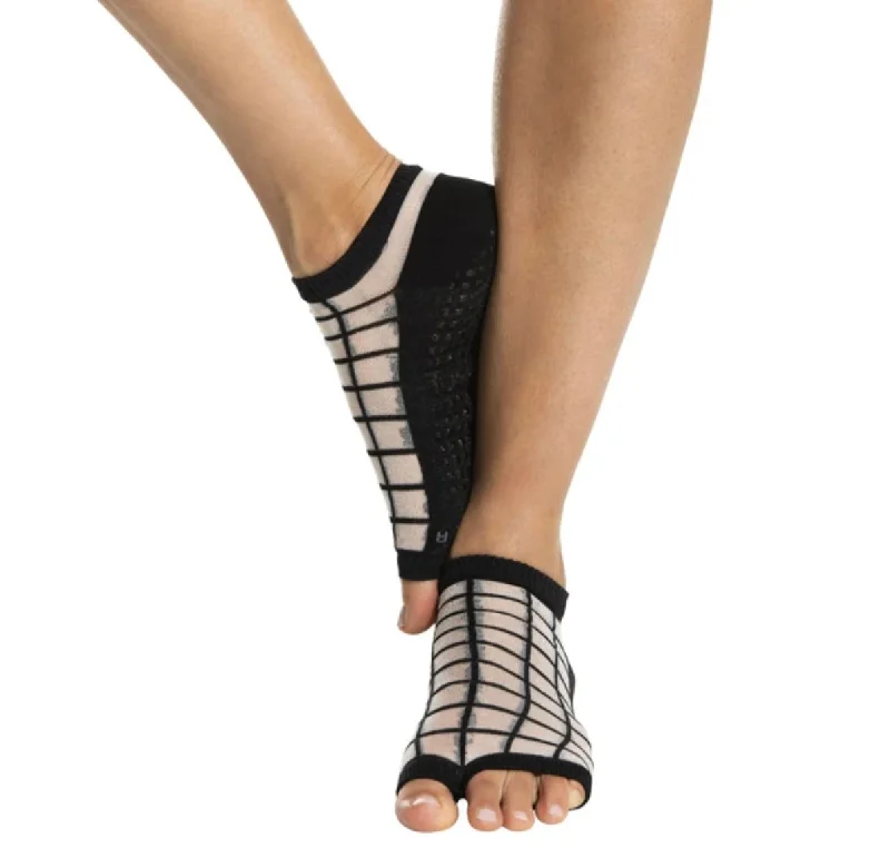 Flow Grip Socks - Sheer Obsidian (Barre / Pilates)